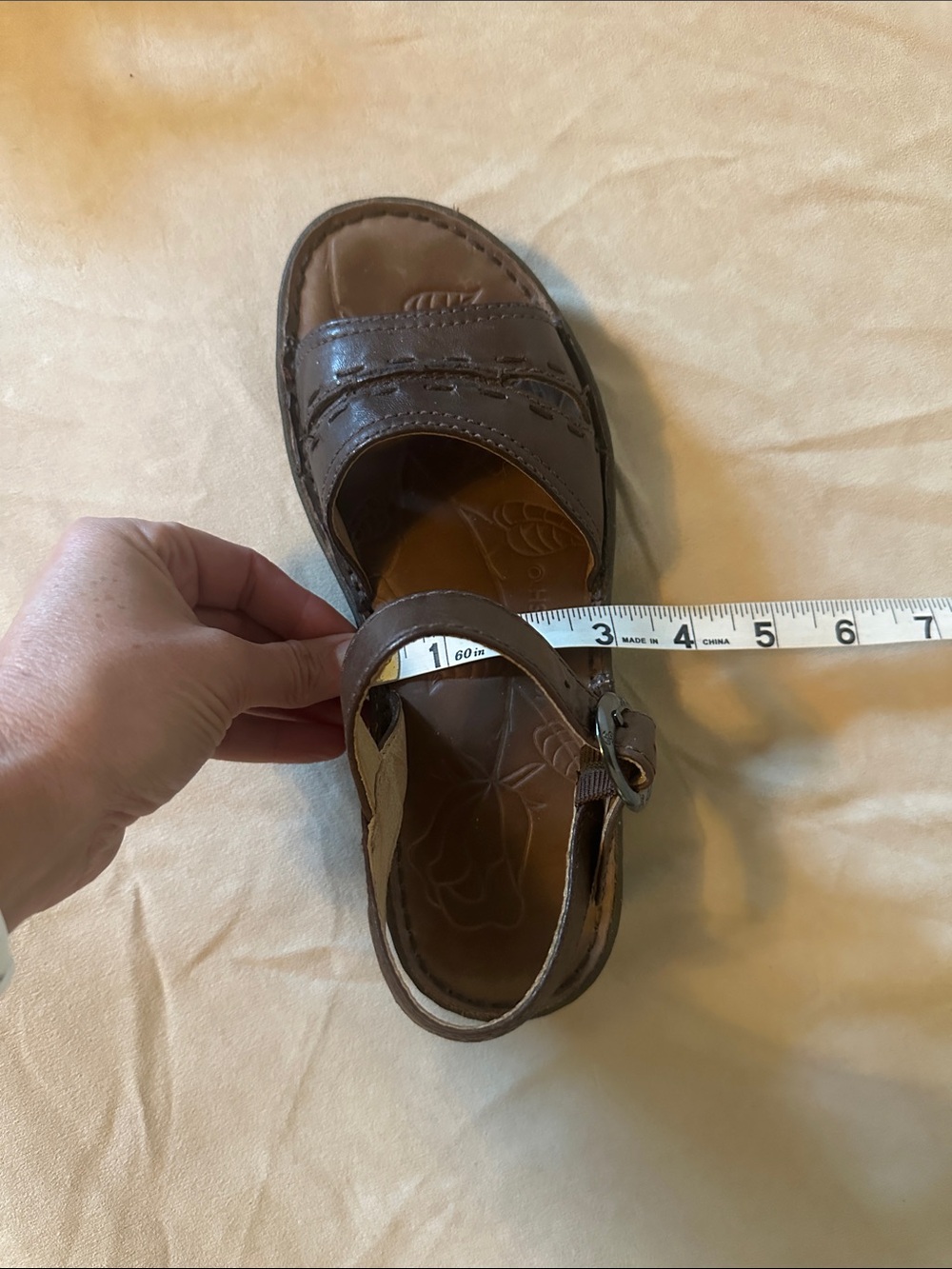 Keen Brown Leather Sandals with Adjustable Straps - Picture 9 of 10